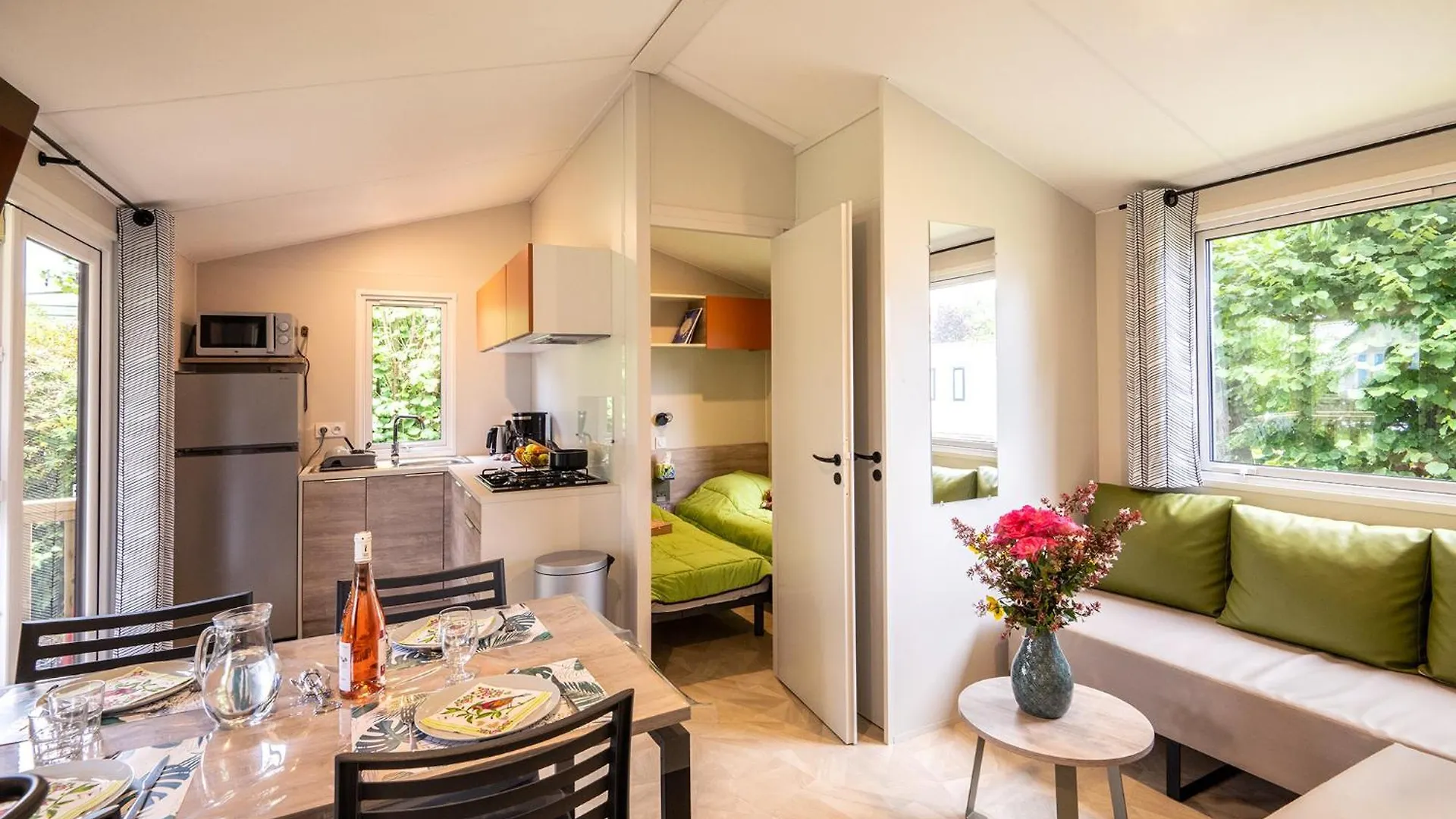 Kemping Mobil-Home Confort 2 Chambres Avec Lave-Vaisselle Pordic